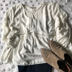 Pretty Ivory Blouse